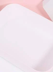 1个实心化妆品收纳盒，女士礼物，圣诞礼物，女士送礼佳品，房间装饰 - 白色 - 查看 4