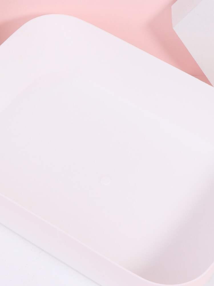 1个实心化妆品收纳盒，女士礼物，圣诞礼物，女士送礼佳品，房间装饰 - 白色 - 查看 4