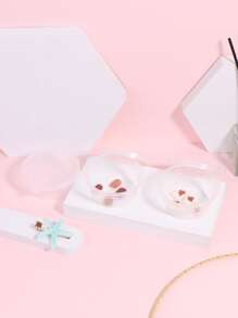 3入組透明假指甲收納盒 - 無色 - 查看 5