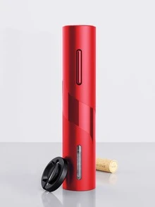 1 pieza Abridor de vino eléctrico - Rojo - Ver 1