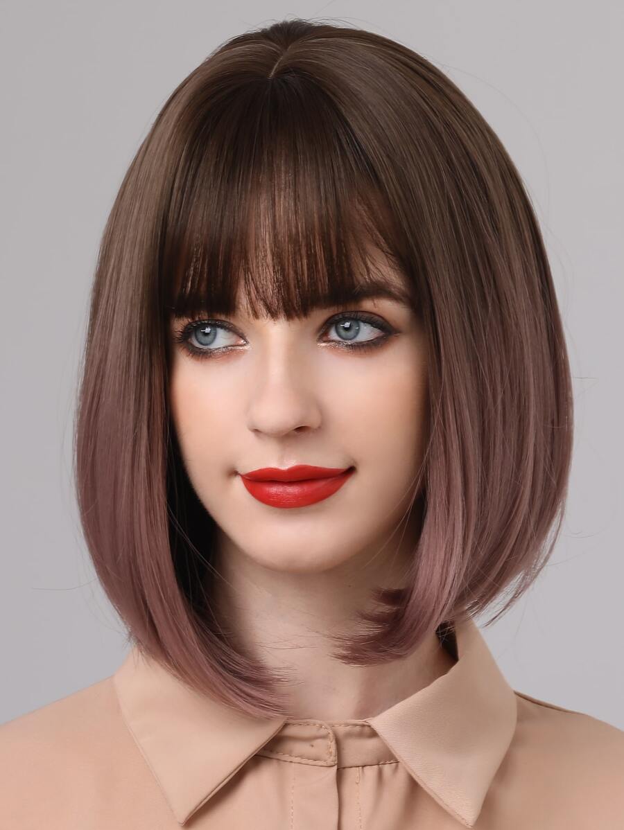 Peluca de ombré corta - Degradado - Ver 1