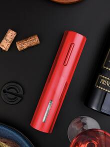 1 pieza Abridor de vino eléctrico - Rojo - Ver 2
