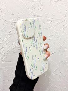 花朵圖案鏡面手機殼 - 彩色 - 查看 2