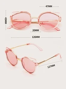 女孩貓眼太陽眼鏡