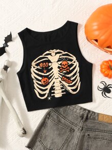 Muchica Áo hai dây Lễ Các Thánh Lá thư Giải trí - màu đen - Xem 1