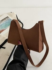 Felt Tối giản Cái túi - Cà phê nâu - Xem 2