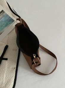 Felt Tối giản Cái túi - Cà phê nâu - Xem 4