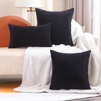 Solid Color Cushion Cover Without Filler