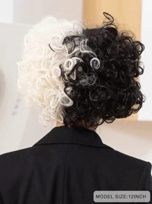 短卷人造假髮 - 彩色 - 查看 2