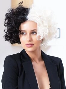 短卷人造假髮 - 彩色 - 查看 6