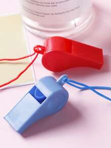 24 piezas Silbato de fiesta de color al azar - Multicolor - Ver 3