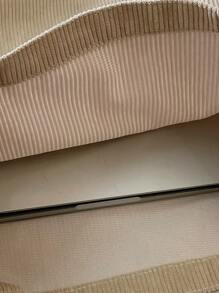 Minimalist Shoulder Tote Bag School Bag,Back To School,Large Capacity,Classic Casual,Foldable,Portable, Suitable For Teen Girls Women College Students,White-Collar Workers, Perfect For Back To School,First Day Of School,Middle School, High School, Tote Bag Large, Best Fall Inspo Ideas, Literary School Bag & Bookbag For Women Or Students, Perfect For Books, Shopping, Back To School And More - Khaki - View 4