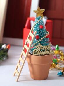 2pcs Christmas Ladder Design Random Decoration Craft - Multicolor - View 4