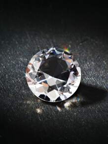 1pc Clear Diamond Shaped Decorative Object Best Gifts - Clear - View 1