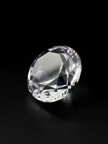 1pc Clear Diamond Shaped Decorative Object Best Gifts - Clear - View 2