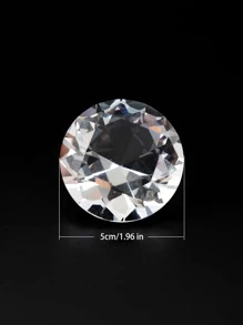 1pc Clear Diamond Shaped Decorative Object Best Gifts - Clear - View 5