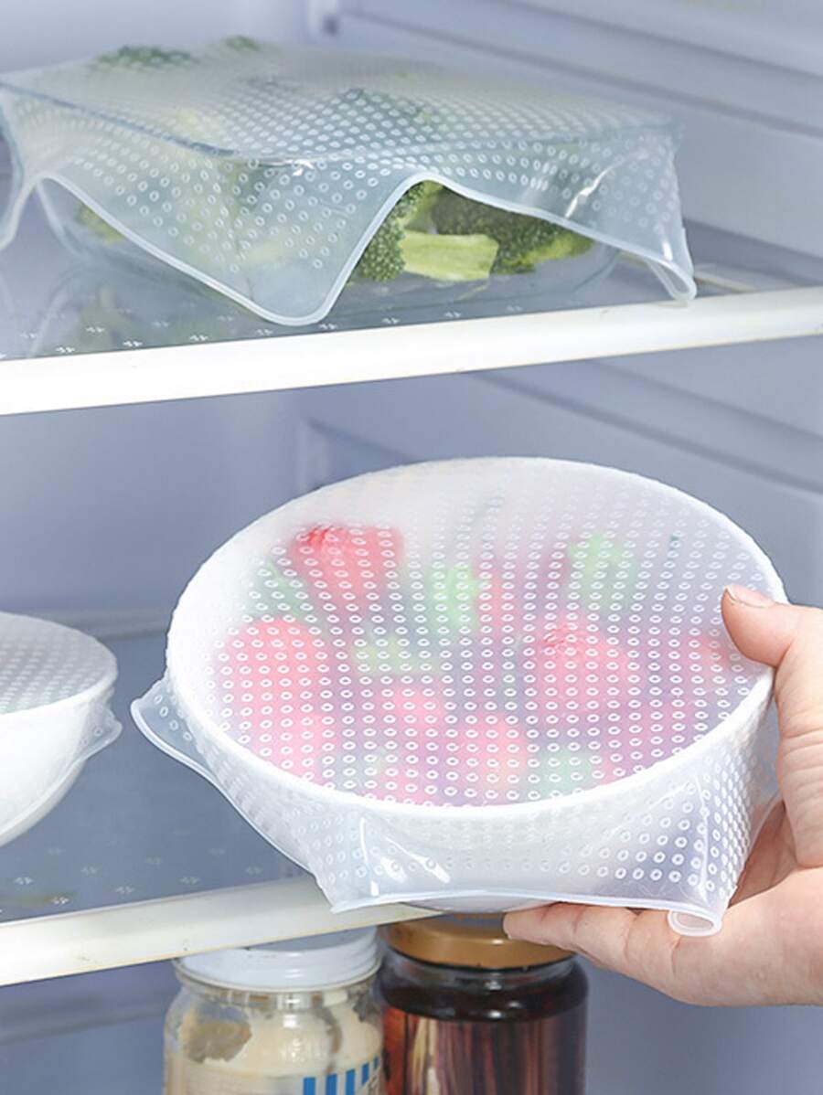 1 pieza Funda alimento mantenimiento fresco - transparente - Ver 1
