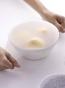 1 pieza Funda alimento mantenimiento fresco - transparente - Ver 3