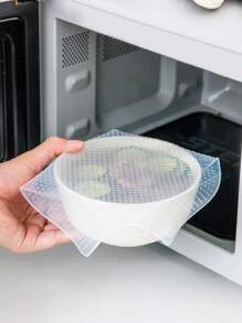 1 pieza Funda alimento mantenimiento fresco - transparente - Ver 4