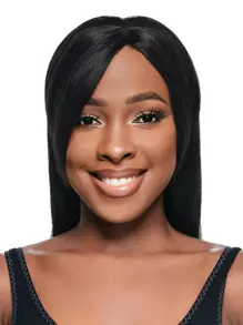 Trinh Nữ Tóc Topper Màu Đen Tự Nhiên Top Bộ Tóc Giả Không Nổ Thẳng Trang Trí Đồ Với Nổ Top Bộ Tóc Giả Dành Cho Nữ - Màu đen tự nhiên - Xem 5