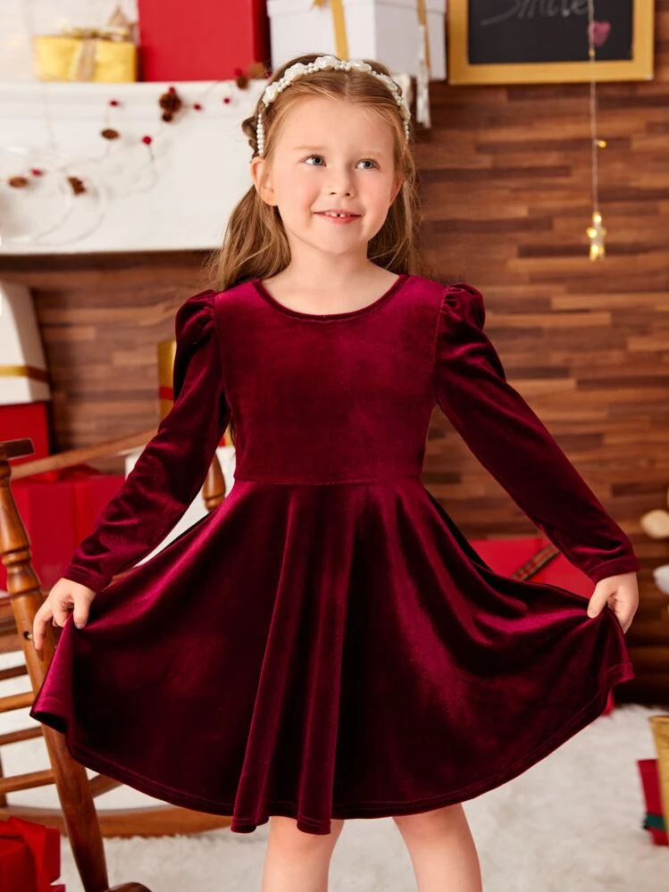 toddler burgundy velvet dress Louis Louise Burgundy Velvet Prunelle Dress