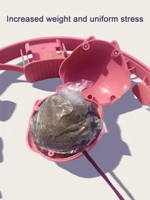 Detachable Exercise Hoop - Pink - View 5