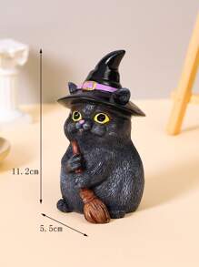 1pc Thiết kế mèo hoạt hình trang trí thủ công quà tặng tốt nhất - Nhiều màu - Xem 3