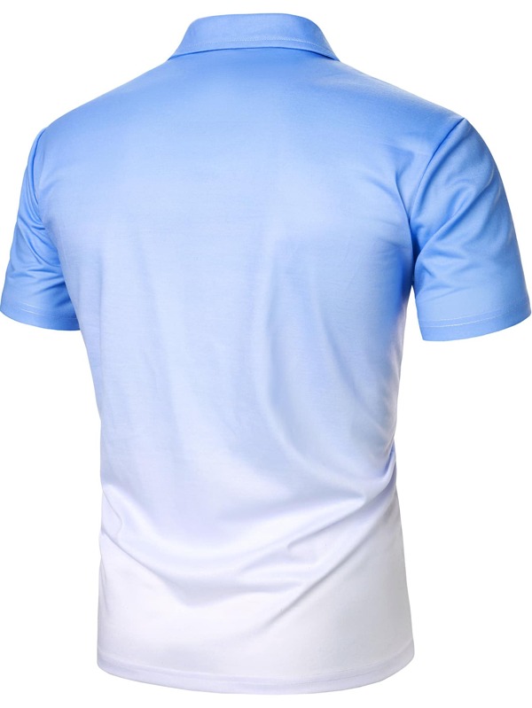 Manfinity Homme Men Ombre Polo Shirt SHEIN USA