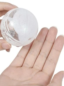 6 cái Mô hình Cây thông Noel Treo Quả bóng Trang trí - Nhiều màu - Xem 5