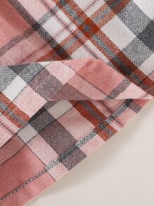 Đầm em bé Nơ Bướm Gân đan Sọc ca rô Sẵn sàng - Nhiều màu - Xem 5