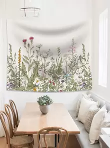 1 tấm thảm họa tiết hoa - Nhiều màu - Xem 1