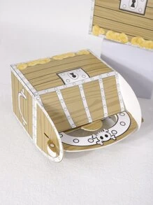 2 piezas Caja de regalo de cofre del tesoro - Multicolor - Ver 4