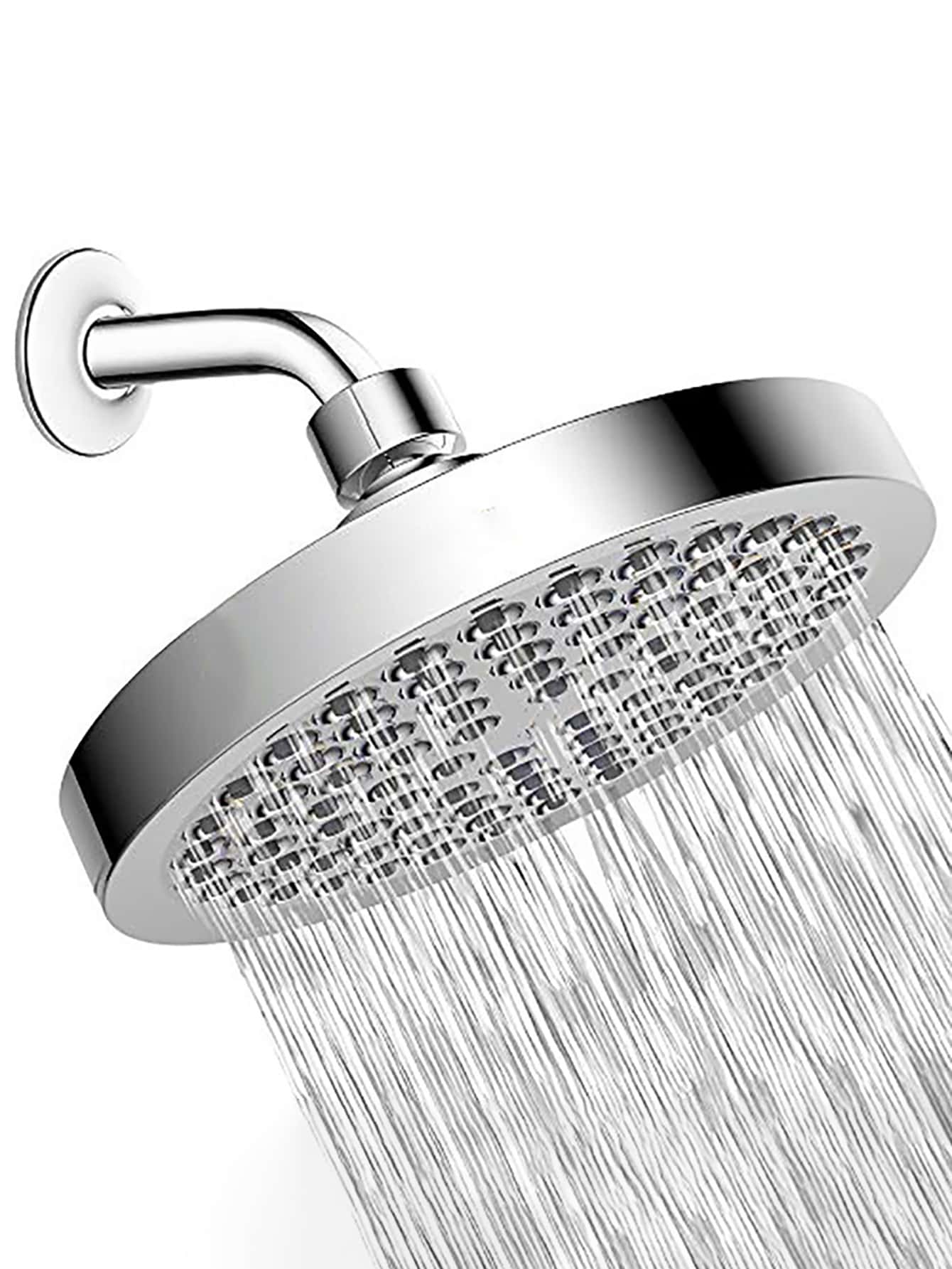 1 đầu vòi sen trơn - Bạc - Xem 1