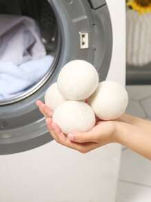 1pc Pet Laundry Drying Ball (Hair-Removing Ineffectual) - White - View 4