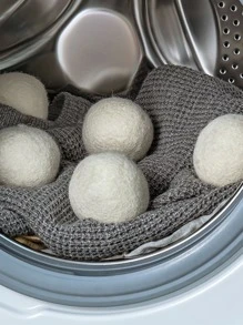 1pc Pet Laundry Drying Ball (Hair-Removing Ineffectual) - White - View 5