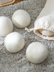 1pc Pet Laundry Drying Ball (Hair-Removing Ineffectual) - White - View 6