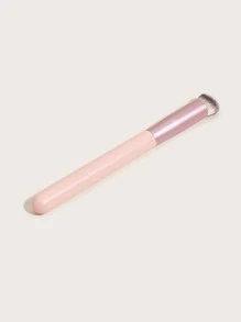 1 pieza Pincel corrector, de madera, profesional, lindo, pincel de maquillaje, pincel cosmético, pincel facial, regalo para mujeres, pincel de base, pincel corrector, pincel de rubor, pincel de contorno, pincel de rubor, pincel bronceador, pincel de polvo, pincel de base, pincel de rubor - Rosado Sandía - Ver 4