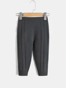 嬰兒條紋針織長褲