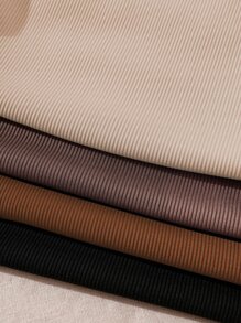 SHEIN Unity 4pcs Solid Tank Top - Multicolor - View 5