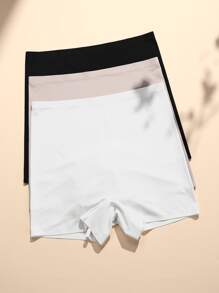 Shein Underwear&Sleepwear Basics 3pack Solid Simple Panty