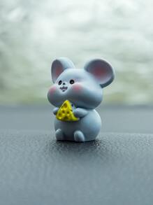 卡通老鼠造型汽車裝飾品 - 彩色 - 查看 2