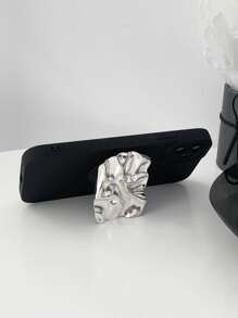 1 Ốp Điện Thoại Họa Tiết Sóng Kim Loại Tương Thích Với iPhone 15 Pro Max, Xiaomi - màu đen - Xem 7