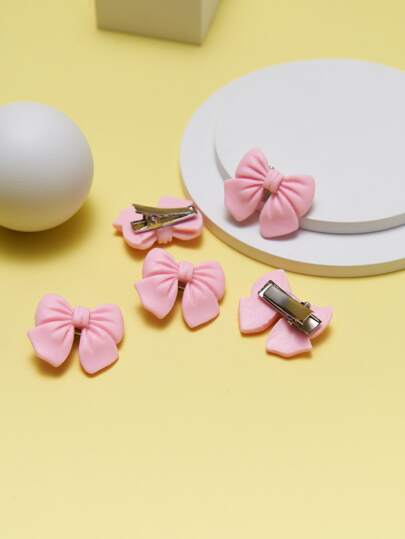 5 pezzi Clip fiocco design peli di animali domestici