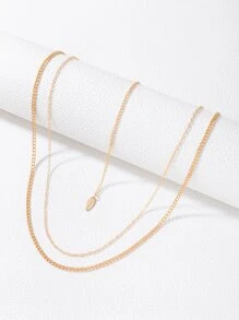 imoli Minimalist Layered Waist Chain - Yellow Gold - View 2