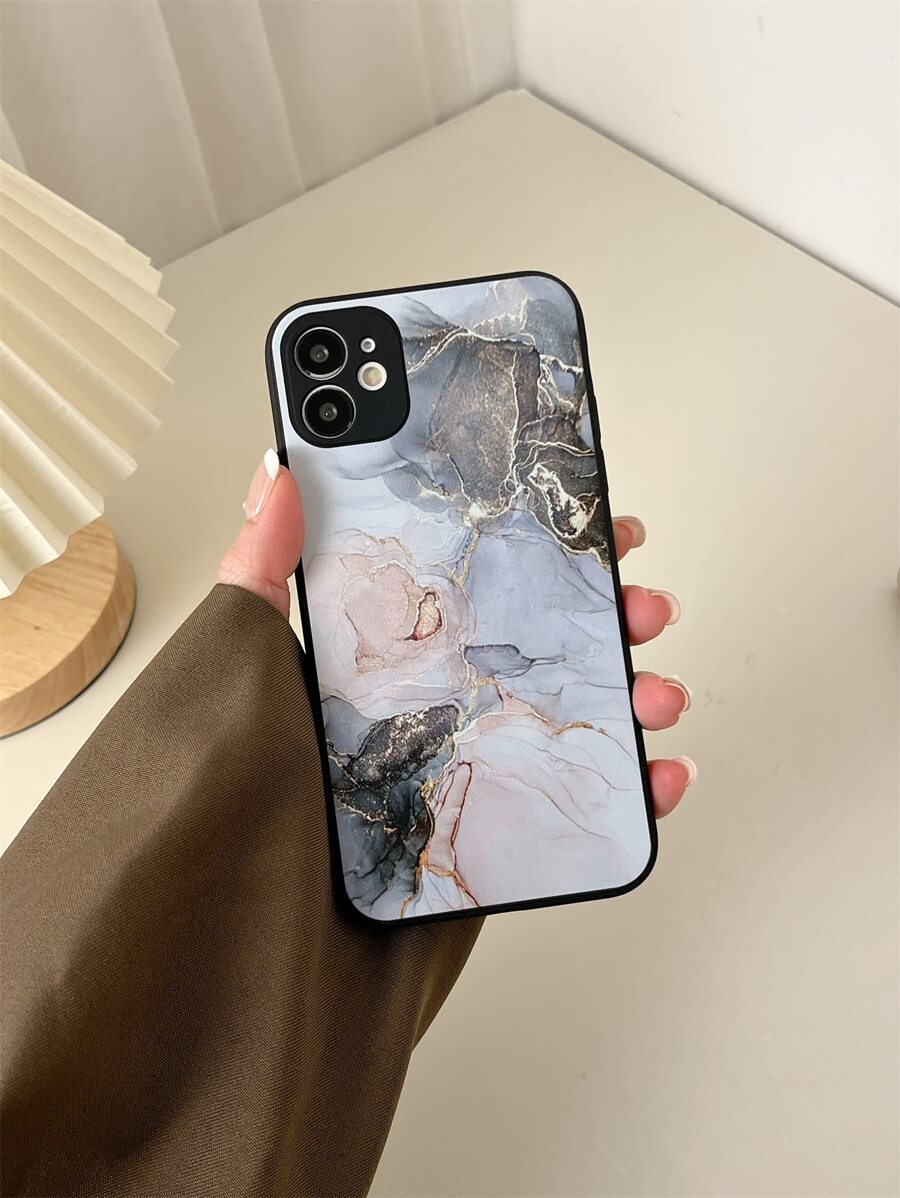 Marble Pattern Phone Case - Multicolor - View 1