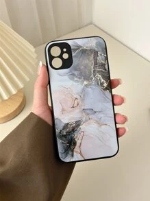Marble Pattern Phone Case - Multicolor - View 2