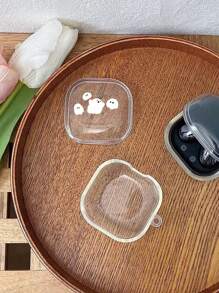 Cartoon Ghost Print Earphone Case - Multicolor - View 3