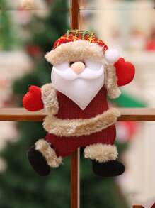 1pc Christmas Cartoon Design Random Hanging Decoration - Multicolor - View 5