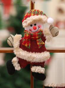 1pc Christmas Cartoon Design Random Hanging Decoration - Multicolor - View 6