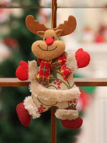 1pc Christmas Cartoon Design Random Hanging Decoration - Multicolor - View 8